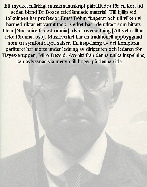 Bilden visar Dr Boses nrmaste medarbetare, hr George F. Maciunas