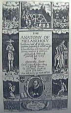 Originalutgvan av The Anatomy of Melancholy, 1628