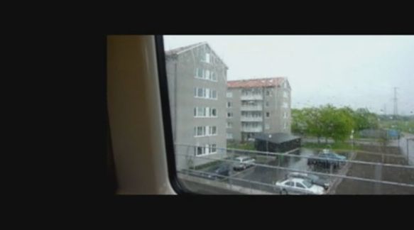Video still from Falling by Bo G Svensson