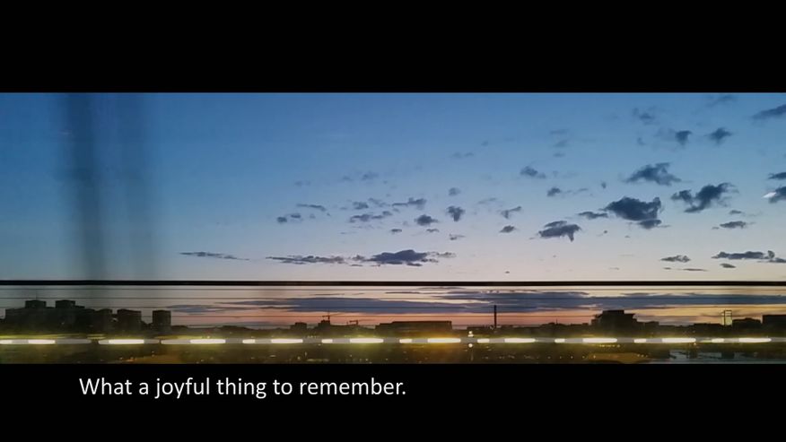 Video still from Metaphors by Bo G Svensson