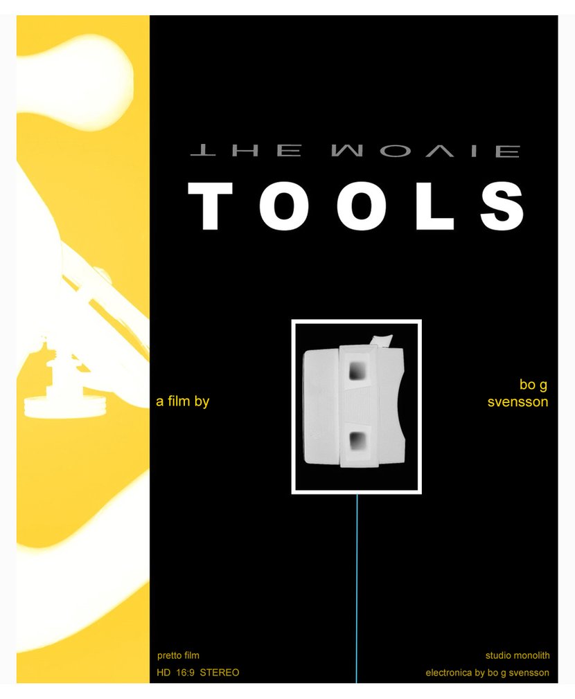 Poster for the video Tools by Bo G Svensson